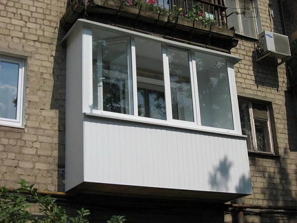Мод.№Алюминиевые балконные рамы 